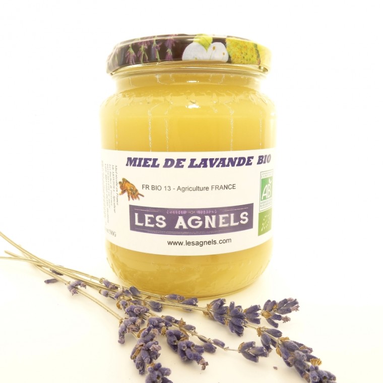 Agnels Organic Lavender Honey 500g