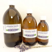Pure Essential Oil Lavandin Grosso Organic des Agnels (250ml to 1L)