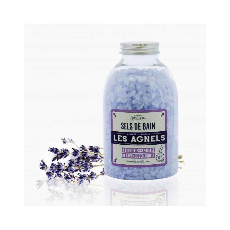 Bath Salts with Agnel Lavender Essential Oil, 600g