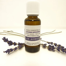 Pure Lavender oil (Lavandula angustifolia) des Agnels (10ml to 100ml)
 VOLUME-30 mL